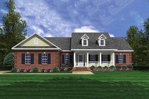 Traditional Exterior - Front Elevation Plan #21-343