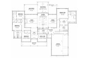 Farmhouse Style House Plan - 4 Beds 4.5 Baths 3680 Sq/Ft Plan #1096-27 