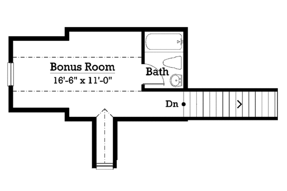 Floor Plan - Other Floor for Ranch House Plan #930-227 - 3 bed, 2 bath