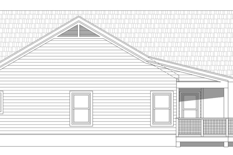 Home Plan - Exterior - Other Elevation 1 for Traditional House Plan #932-489 - 2 bed, 2 bath