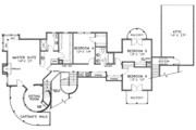 Craftsman Style House Plan - 6 Beds 4 Baths 4609 Sq/Ft Plan #60-662 