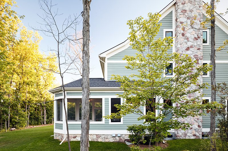 Architectural House Design - Left Side