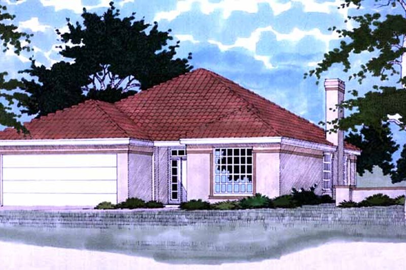 Home Plan - Exterior - Front Elevation Plan #472-67