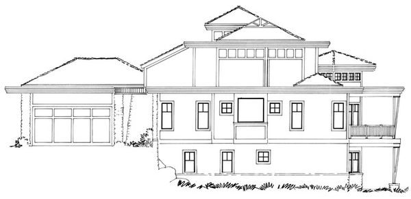 Architectural House Design - Craftsman Floor Plan - Other Floor Plan #942-11