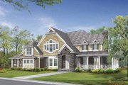 Craftsman Style House Plan - 4 Beds 3.5 Baths 5045 Sq/Ft Plan #132-510 