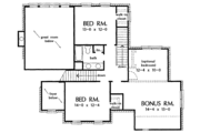 Colonial Style House Plan - 3 Beds 2.5 Baths 2301 Sq/Ft Plan #929-276 
