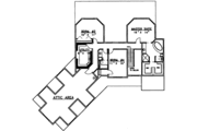 European Style House Plan - 4 Beds 3.5 Baths 3107 Sq/Ft Plan #117-439 