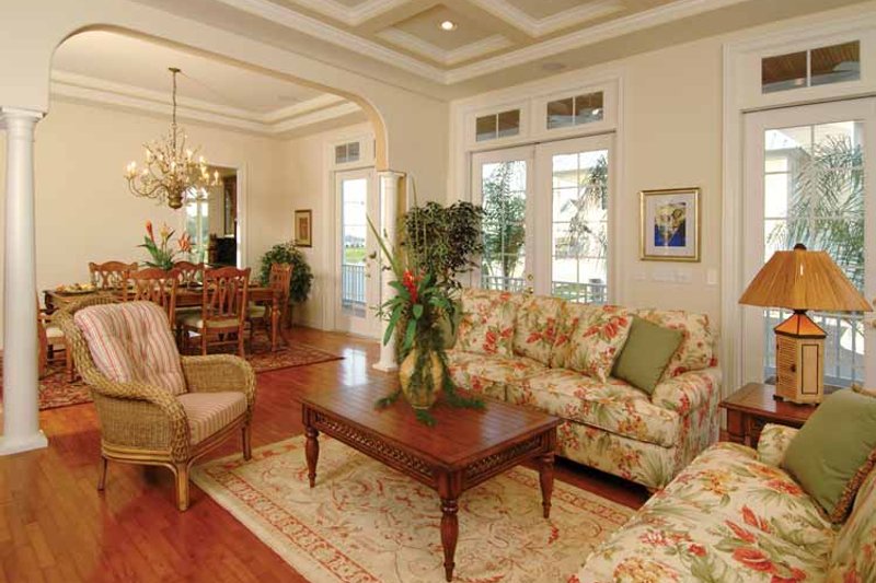 Home Plan - Interior - Family Room for Country House Plan #930-140 - 3 bed, 2.5 bath