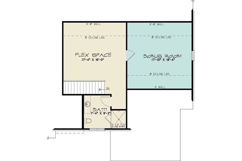 Architectural House Design - Floor Plan - Upper Floor for European House Plan #923-504 - 3 bed, 4.5 bath