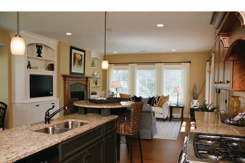 Home Plan - Interior - Kitchen 1 for Craftsman House Plan #928-193 - 2 bed, 3.5 bath