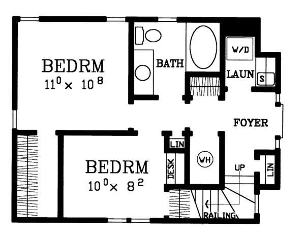 House Plan Design - Craftsman Floor Plan - Main Floor Plan #1035-1