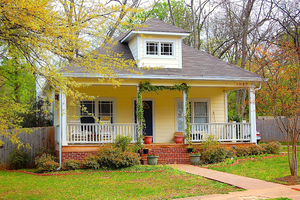 Dream House Plan - Bungalow Exterior - Front Elevation Plan #30-207