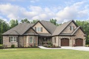 Country Style House Plan - 4 Beds 3 Baths 2578 Sq/Ft Plan #929-969 