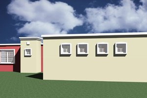 Exterior - Other Elevation 1 House Plan #495-2 - 3 bed, 2 bath