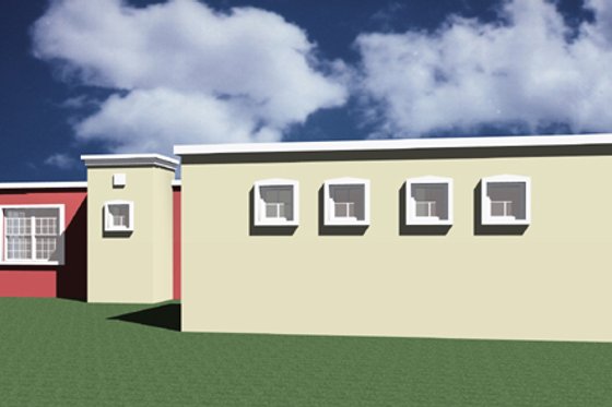 Exterior - Other Elevation 1 House Plan #495-2 - 3 bed, 2 bath