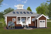 Bungalow Style House Plan - 3 Beds 2 Baths 1488 Sq/Ft Plan #56-619 