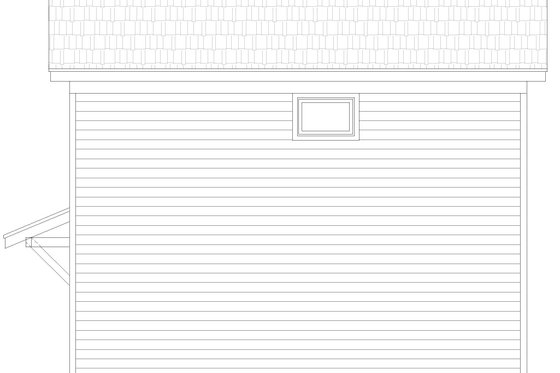 Exterior - Other Elevation 1 for Traditional House Plan #932-335 - 2 bed, 1 bath