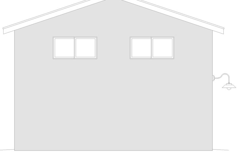 Dream House Plan - Exterior - Other Elevation for Colonial House Plan #932-968, 1 bath