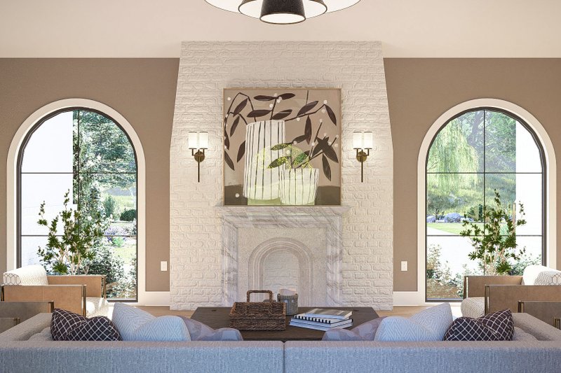 Dream House Plan - Interior - Family Room 2 for Cottage House Plan #455-696 - 3 bed, 4 bath