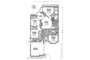 Tudor Style House Plan - 3 Beds 2 Baths 2168 Sq/Ft Plan #310-533 