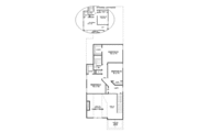 Southern Style House Plan - 4 Beds 2.5 Baths 1799 Sq/Ft Plan #81-136 