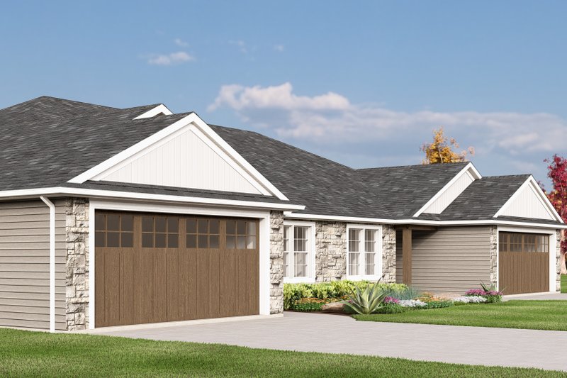 Home Plan - Exterior - Other Elevation 1 for Craftsman House Plan #1064-327 - 2 bed, 2 bath
