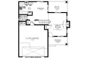 Craftsman Style House Plan - 3 Beds 2.5 Baths 1331 Sq/Ft Plan #112-171 