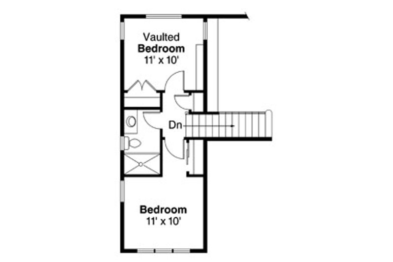 Home Plan - Floor Plan - Upper Floor for Traditional House Plan #124-860 - 3 bed, 2.5 bath