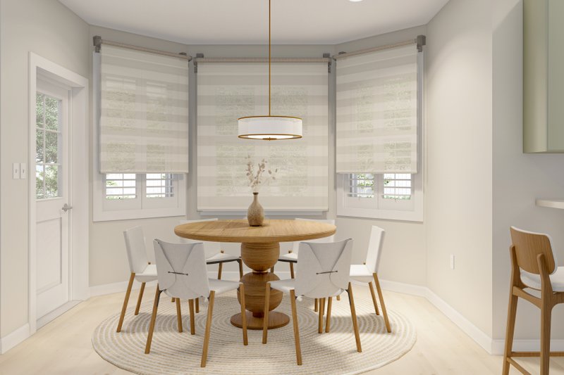 House Design - Interior - Dining Room for Country House Plan #1060-253 - 3 bed, 2 bath