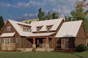 Exterior - Other Elevation 1 for Farmhouse House Plan #923-181 - 4 bed, 2.5 bath