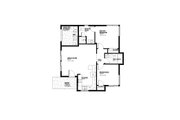 Modern Style House Plan - 2 Beds 2 Baths 885 Sq/Ft Plan #895-114 