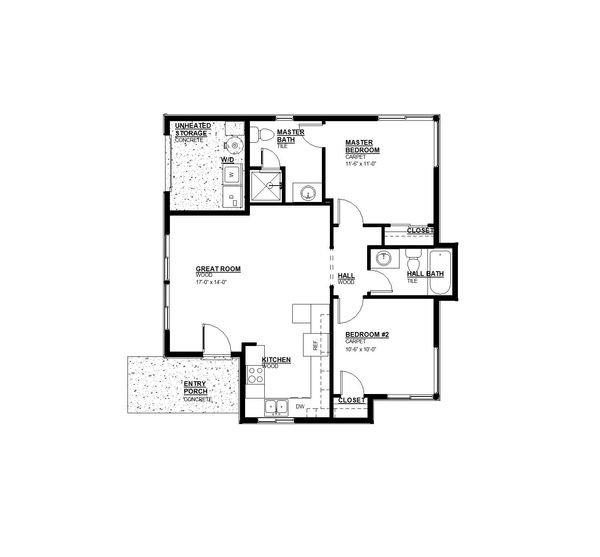 Dream House Plan - Modern Floor Plan - Main Floor Plan #895-114