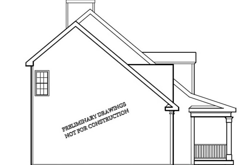 Home Plan - Exterior - Other Elevation 1 for Classical House Plan #927-795 - 3 bed, 2.5 bath