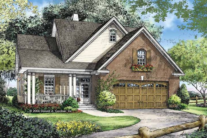 Dream House Plan - Craftsman Exterior - Front Elevation Plan #929-821