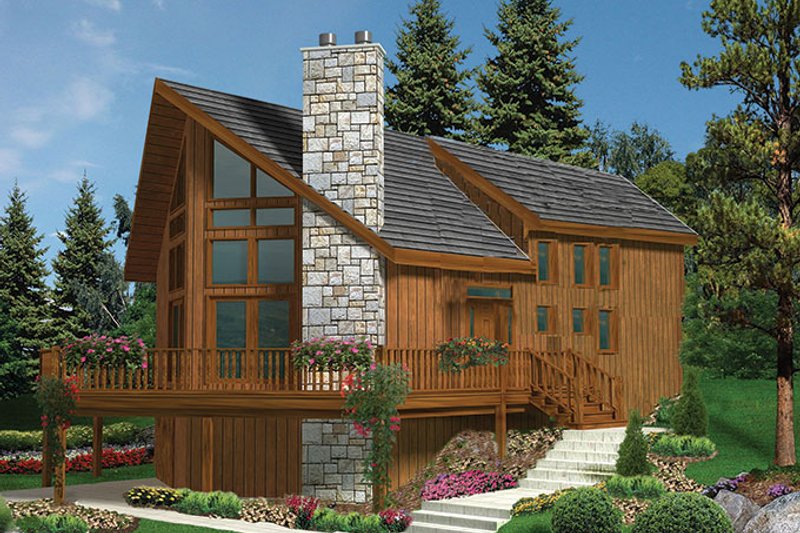 House Design - European Exterior - Front Elevation Plan #3-279