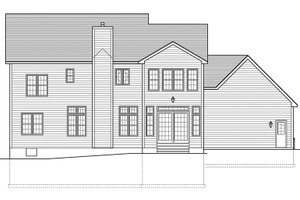 Colonial Style House Plan - 4 Beds 3.5 Baths 3669 Sq/Ft Plan #1010-175 ...