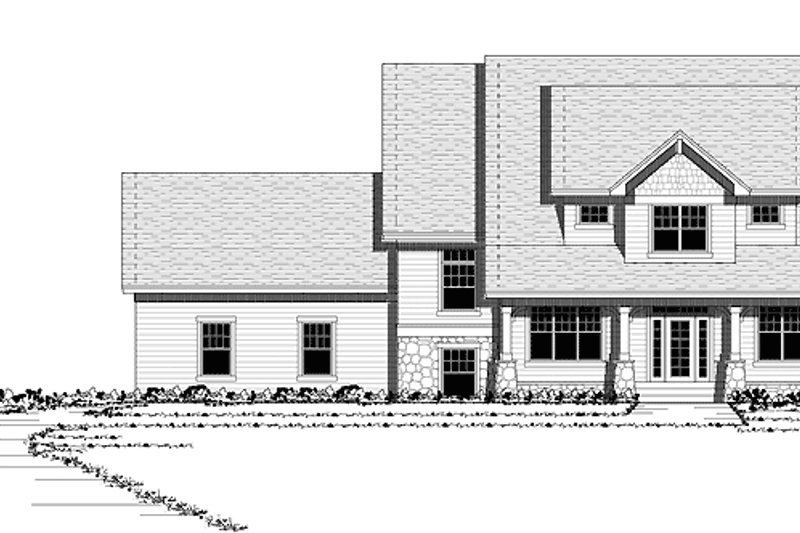 Dream House Plan - Traditional Exterior - Front Elevation Plan #51-663
