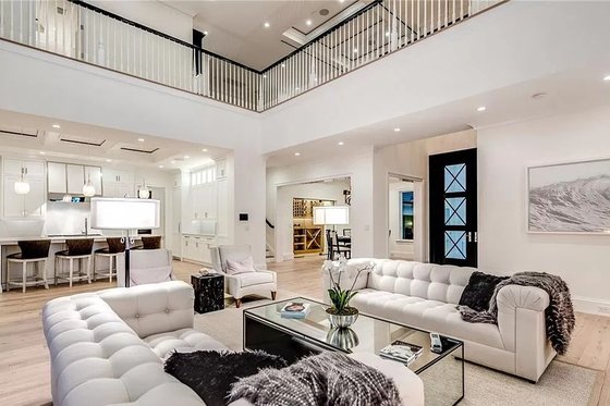 Interior - Family Room 2 for Beach House Plan #548-55 - 5 bed, 5.5 bath