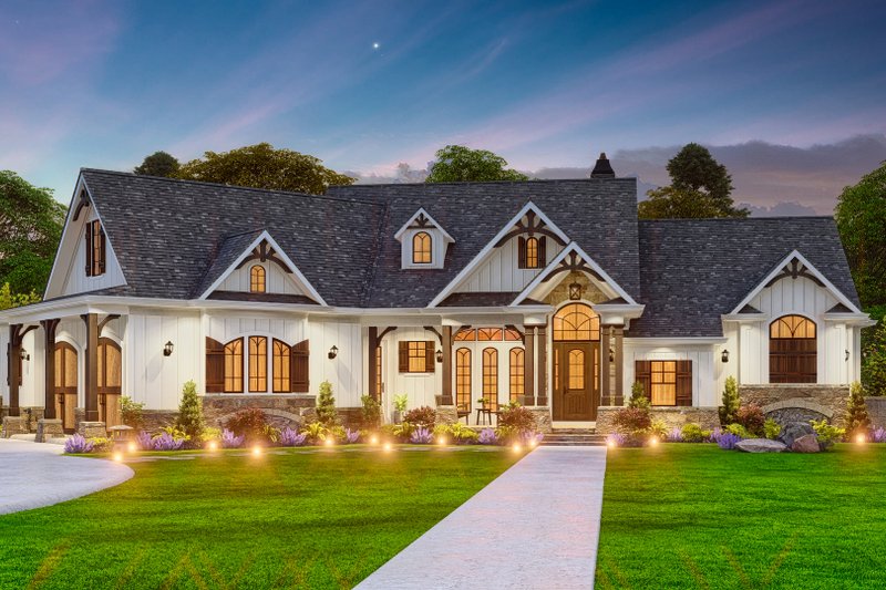 Home Plan - Exterior - Front Elevation 5 for Craftsman House Plan #54-722 - 3 bed, 2.5 bath