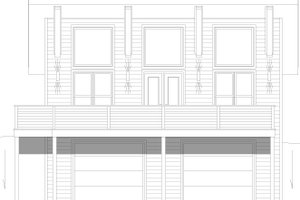 Exterior - Front Elevation 3 for Country House Plan #932-1123 - 1 bed, 2 bath