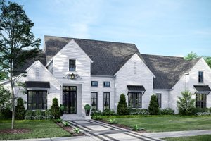 Traditional Exterior - Front Elevation Plan #1081-2