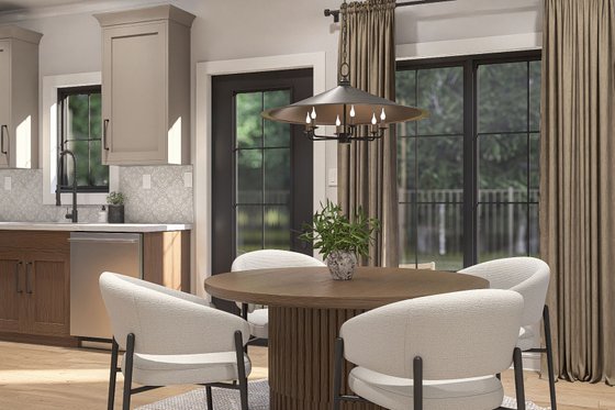 Interior - Dining Room 2 for Cottage House Plan #455-703 - 2 bed, 2.5 bath