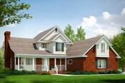 Farmhouse Style House Plan - 3 Beds 2.5 Baths 1792 Sq/Ft Plan #124-176 