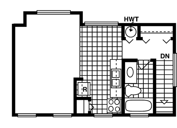 Home Plan - Floor Plan - Upper Floor Plan #47-1084