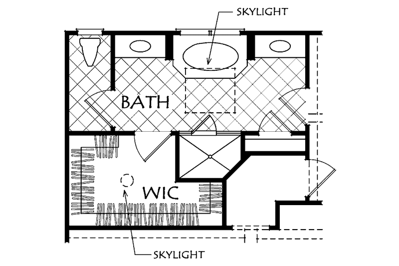 Home Plan - Floor Plan - Main Floor 1 for Colonial House Plan #927-510 - 2 bed, 2 bath