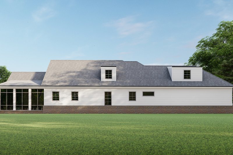 House Design - Exterior - Other Elevation 1 for Traditional House Plan #1092-65 - 4 bed, 3.5 bath