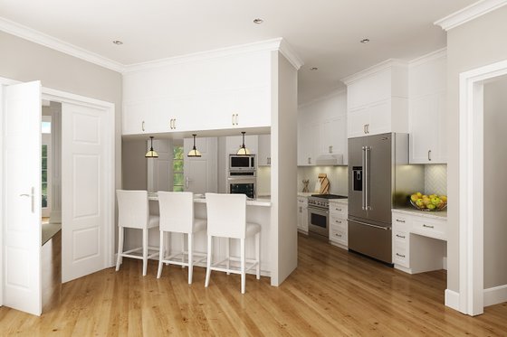 Interior - Kitchen for Farmhouse House Plan #45-584 - 3 bed, 2 bath