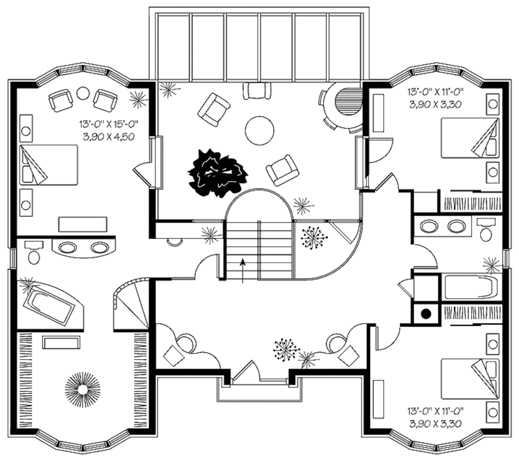 Mediterranean Style House Plan 3 Beds 2 5 Baths 3002 Sq Ft Plan 23 2343 Builderhouseplans Com Mediterranean Style House Plan 3 Beds 2 5 Baths 3002 Sq Ft Plan 23 2343 Builderhouseplans Com