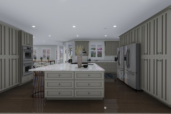 Interior - Kitchen 1 for Craftsman House Plan #1060-106 - 5 bed, 4 bath