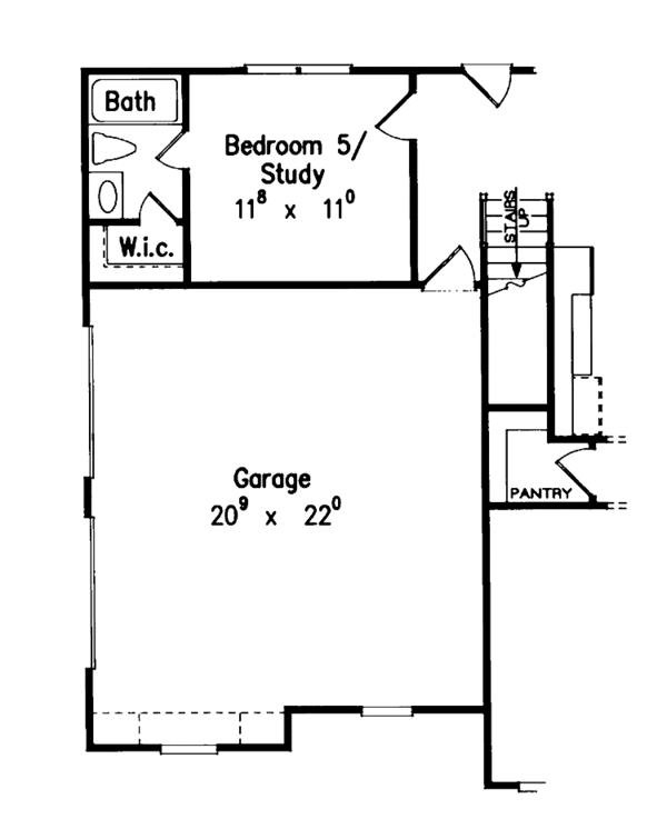 Home Plan - Colonial Floor Plan - Other Floor Plan #927-490